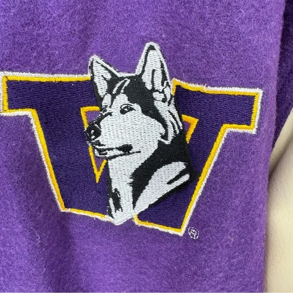 University of Washington vintage huskies U-dub varsity Letterman jacket